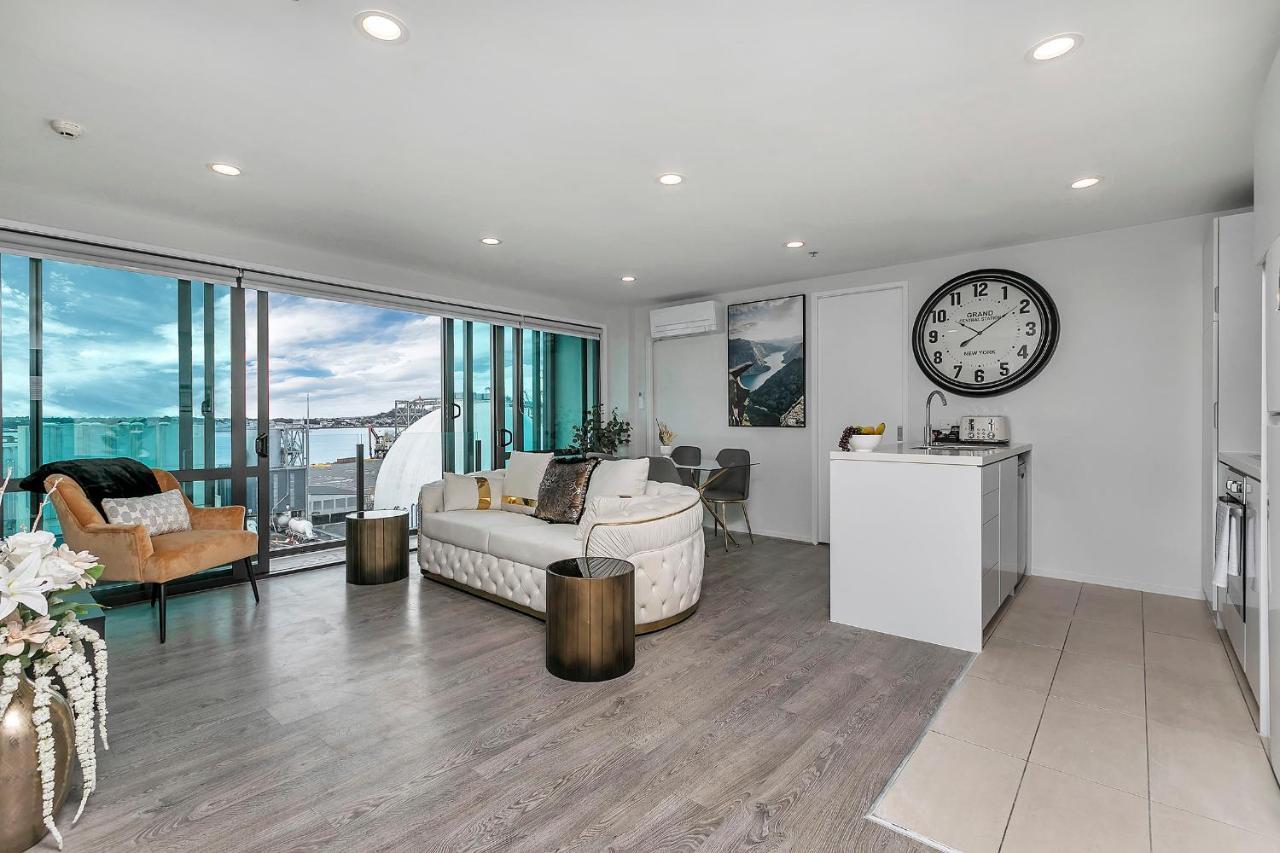 Apartamento Dockside Luxury + Cp Auckland Exterior foto