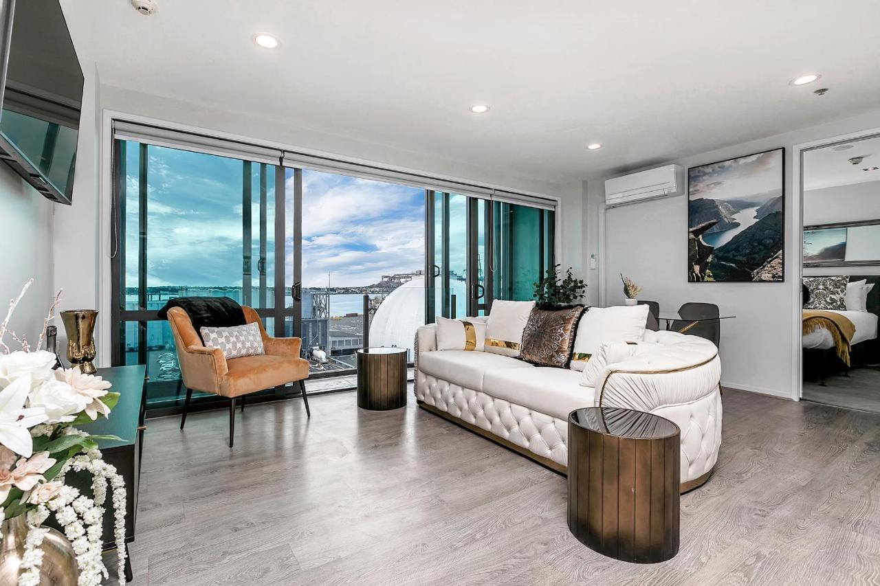 Apartamento Dockside Luxury + Cp Auckland Exterior foto
