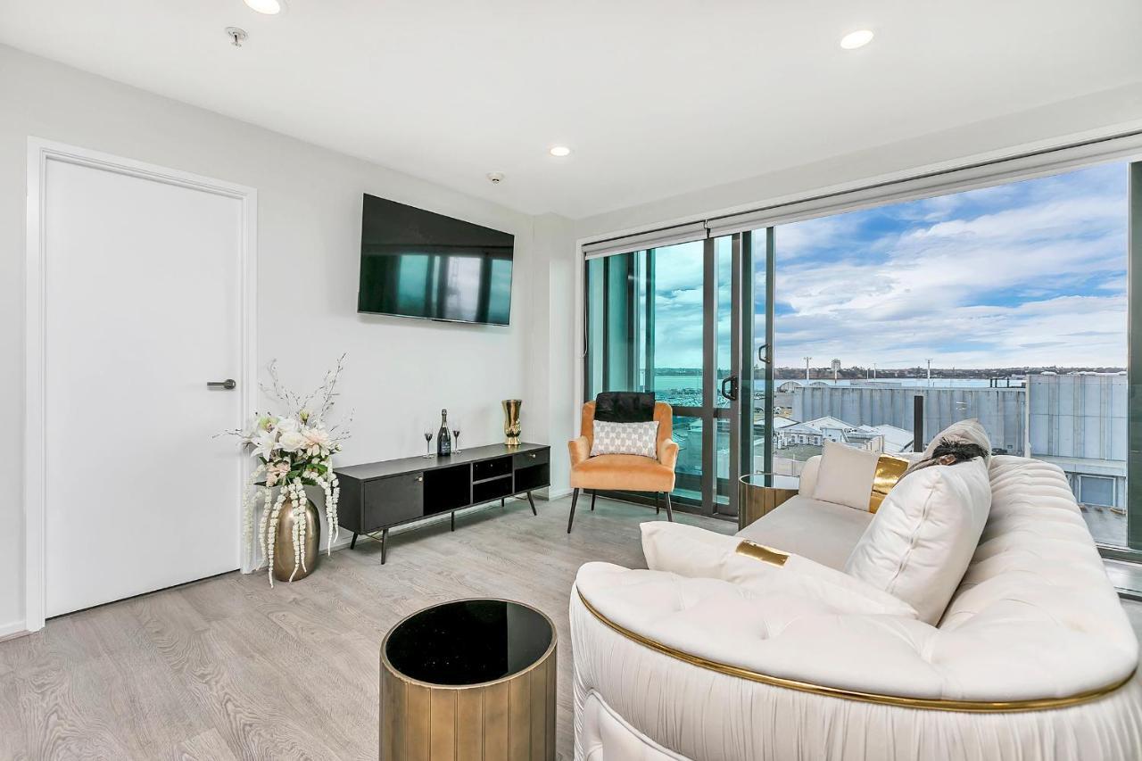Apartamento Dockside Luxury + Cp Auckland Exterior foto